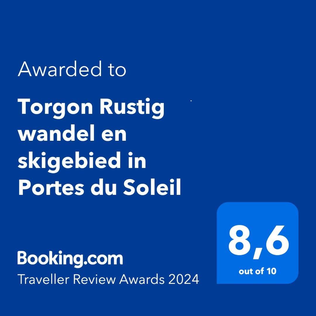 Heerlijke Wandel Of Ski Vakantie In Torgon Portes Du Soleil Εξωτερικό φωτογραφία